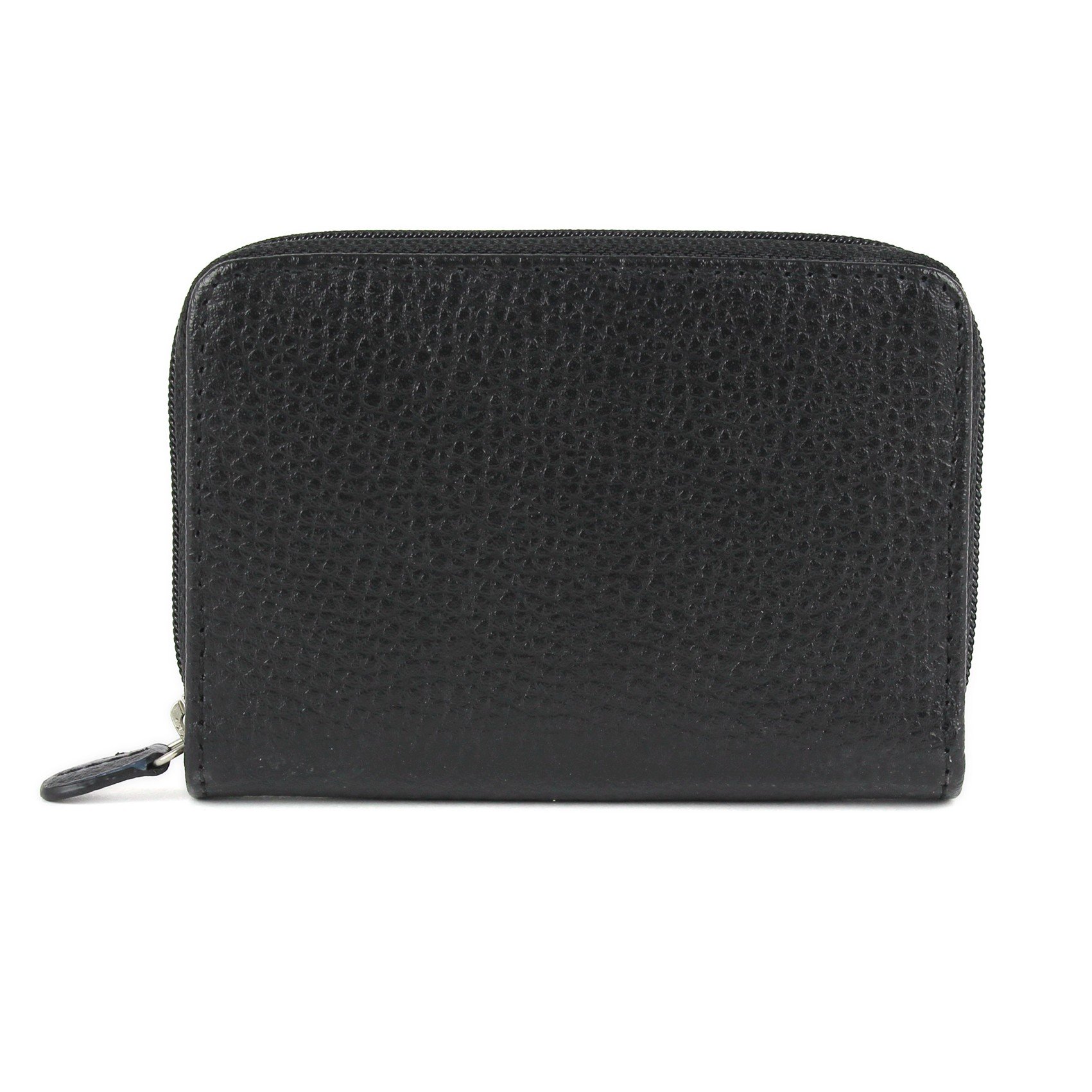 Laurige Small Wallet, 4.5 x 3.375 x 0.75 inches, Black (G437.01), Large