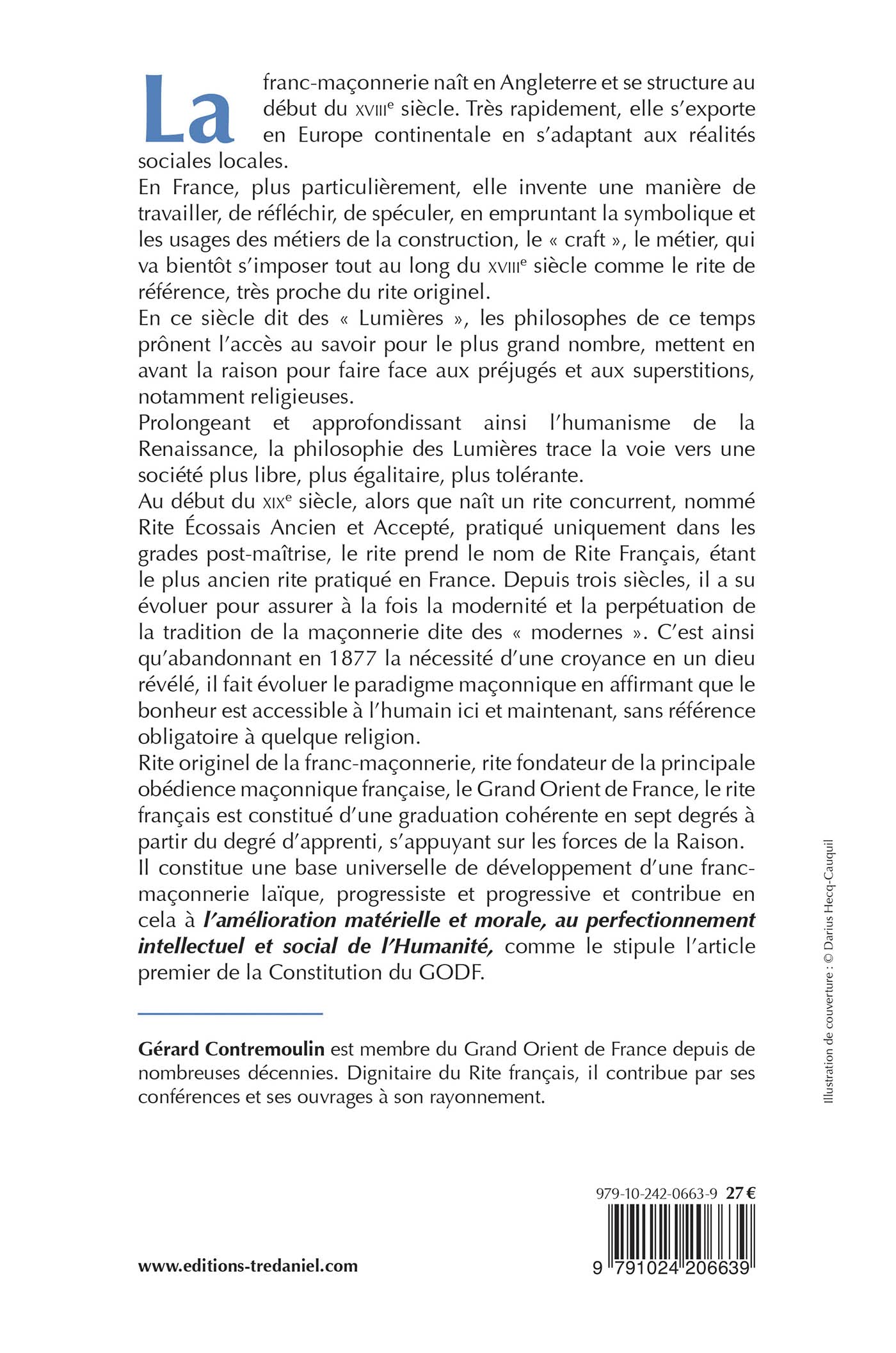 L'esprit du rite français - Rite de fondation de la Franc-Maçonnerie