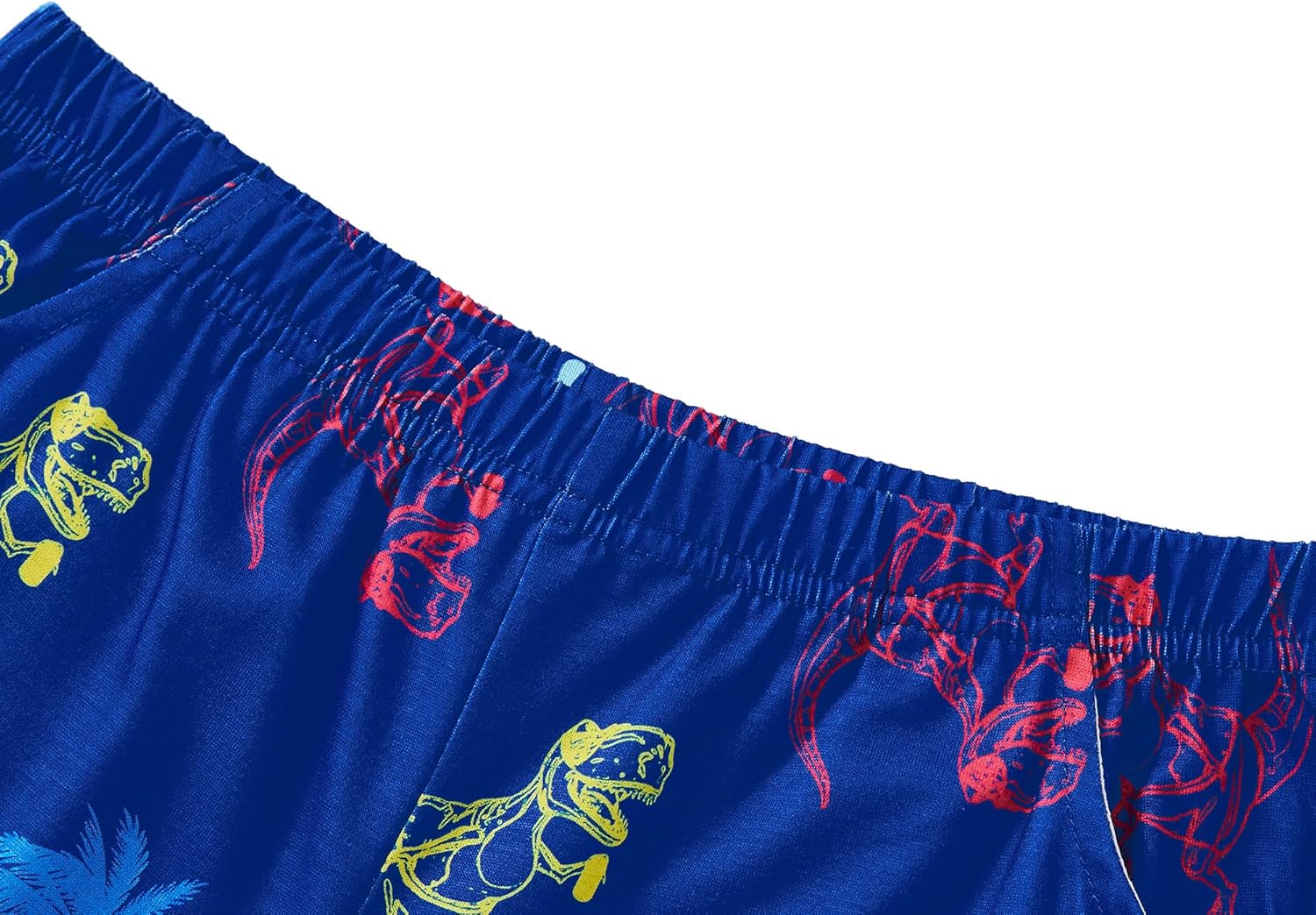 Tebbis 2-Piece Cozy Pajamas For Little/Big Boys Gamer Yellow Short Sleeves Cool PJs Set Kid Size 6-18 - Image 5