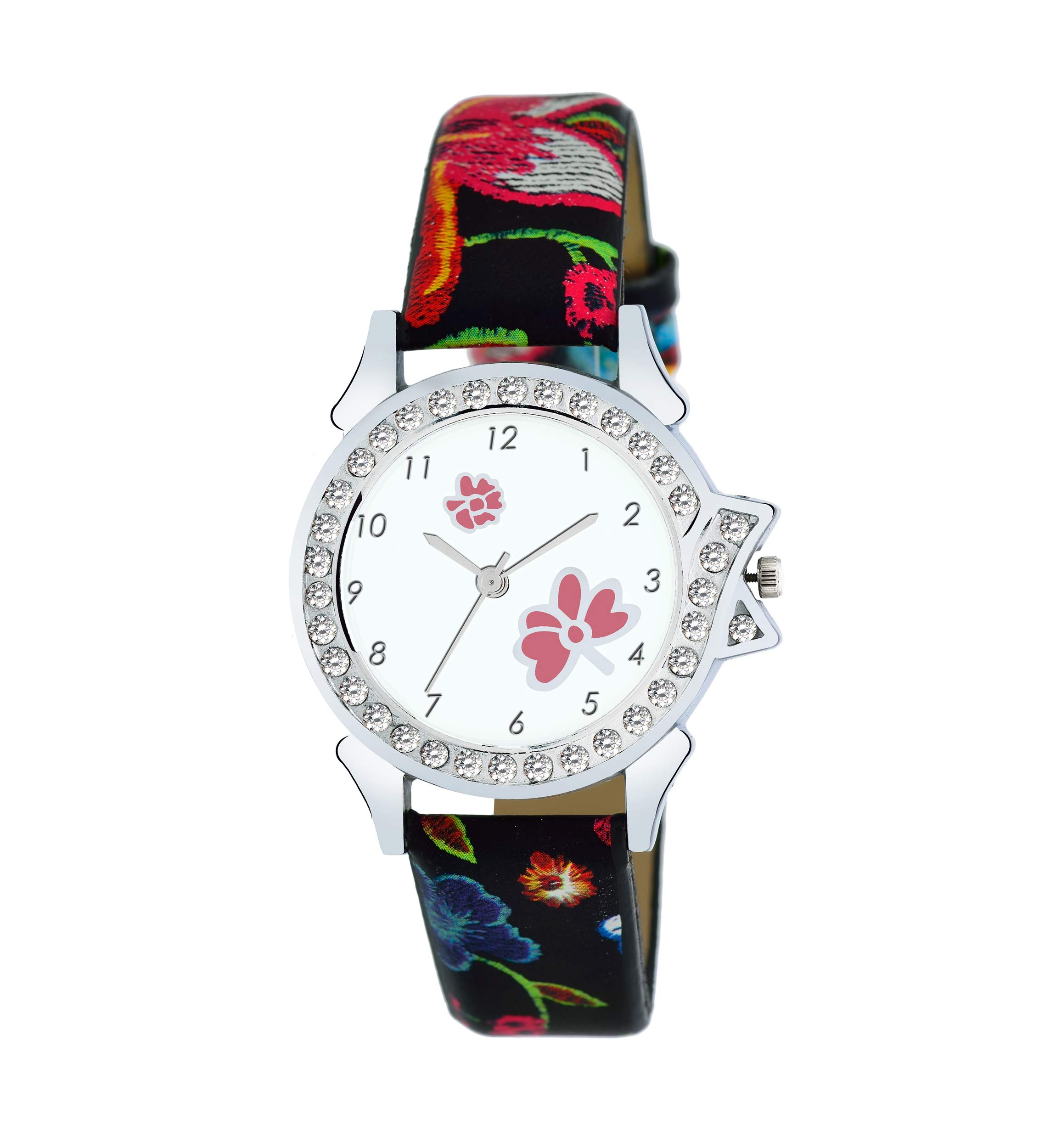 HORCHIS Lovely White Dial Leather Strap Womens & Girls Watches (B08BG316VS) Amazon Price History, Amazon Price Tracker