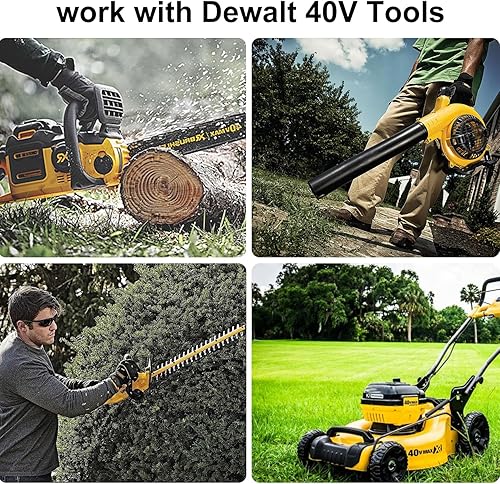 Miniatura 5 de DTK Reemplazo de 7.5Ah para batería Dewalt 40V DCB404 DCB406 DCB407 DCB114, iones de litio