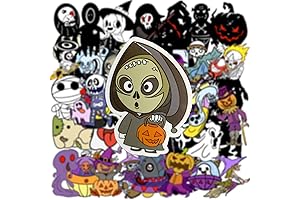 100 PCS Halloween Stickers for Kids