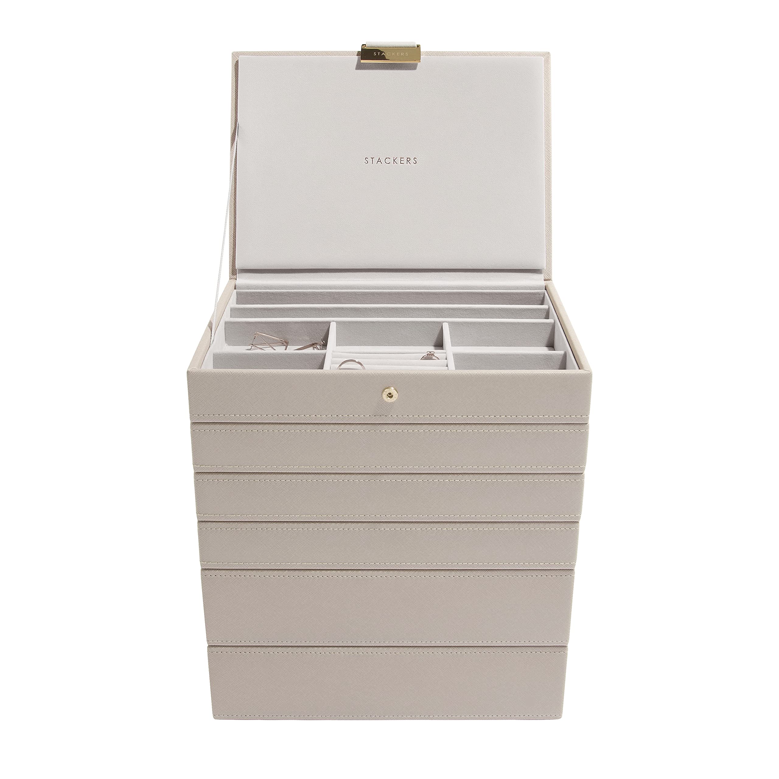 Stackers Taupe Classic Set Of 6