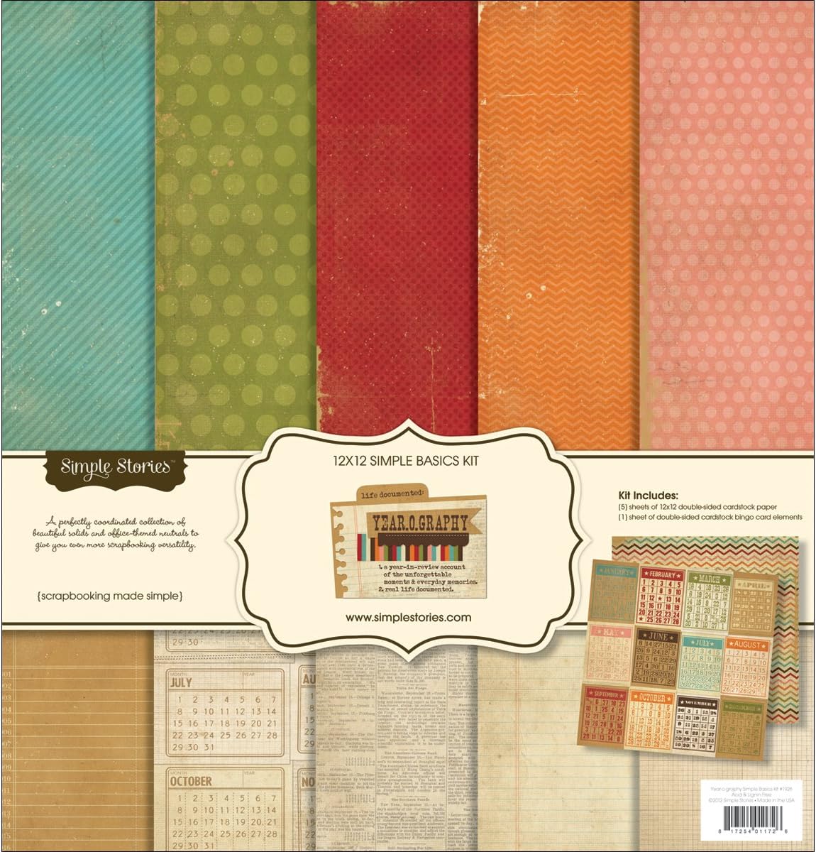 Color Vibe Paper 12" Brown