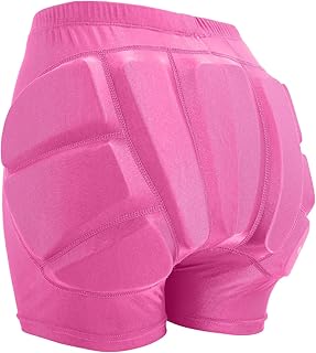 Kids Butt Pad Shorts, Child Hip Protection Pads,Tailbone Protective Padded Short Pants for Snowboarding Hockey Roller Skating