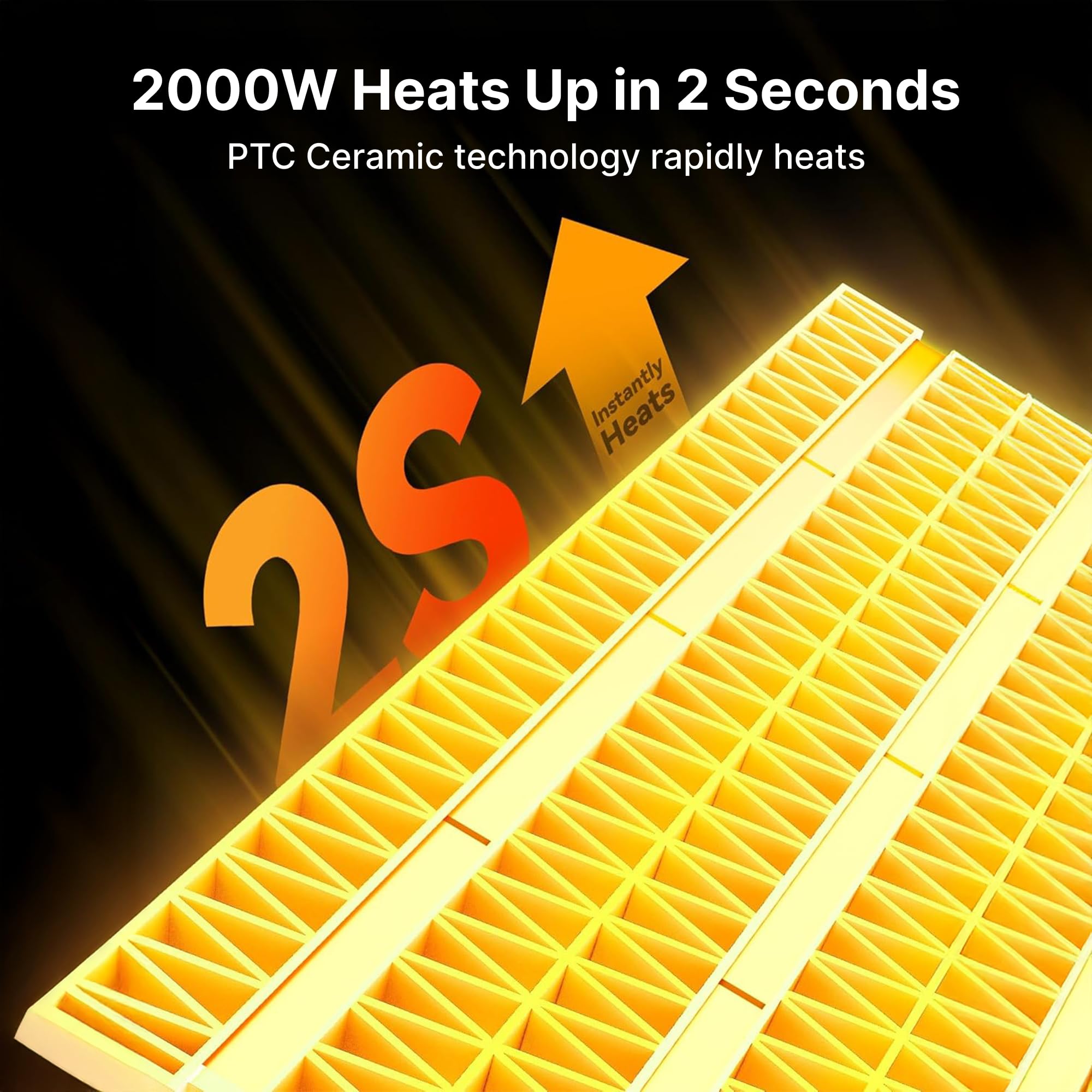 Better Home Fumato 2000W Room Heater - Portable & Safe -6 Better Home Fumato 2000W Room Heater - Portable & Safe -6