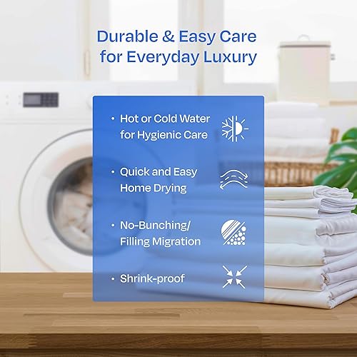 Miniatura 6 de California Design Den Almohadillas de colchón tamaño Queen, 3 zonas, refrescantes, suaves, antideslizantes, acolchadas, tamaño Queen, bolsillos