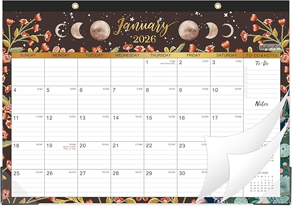 Bushypushy Desk Calendar 2023-2024