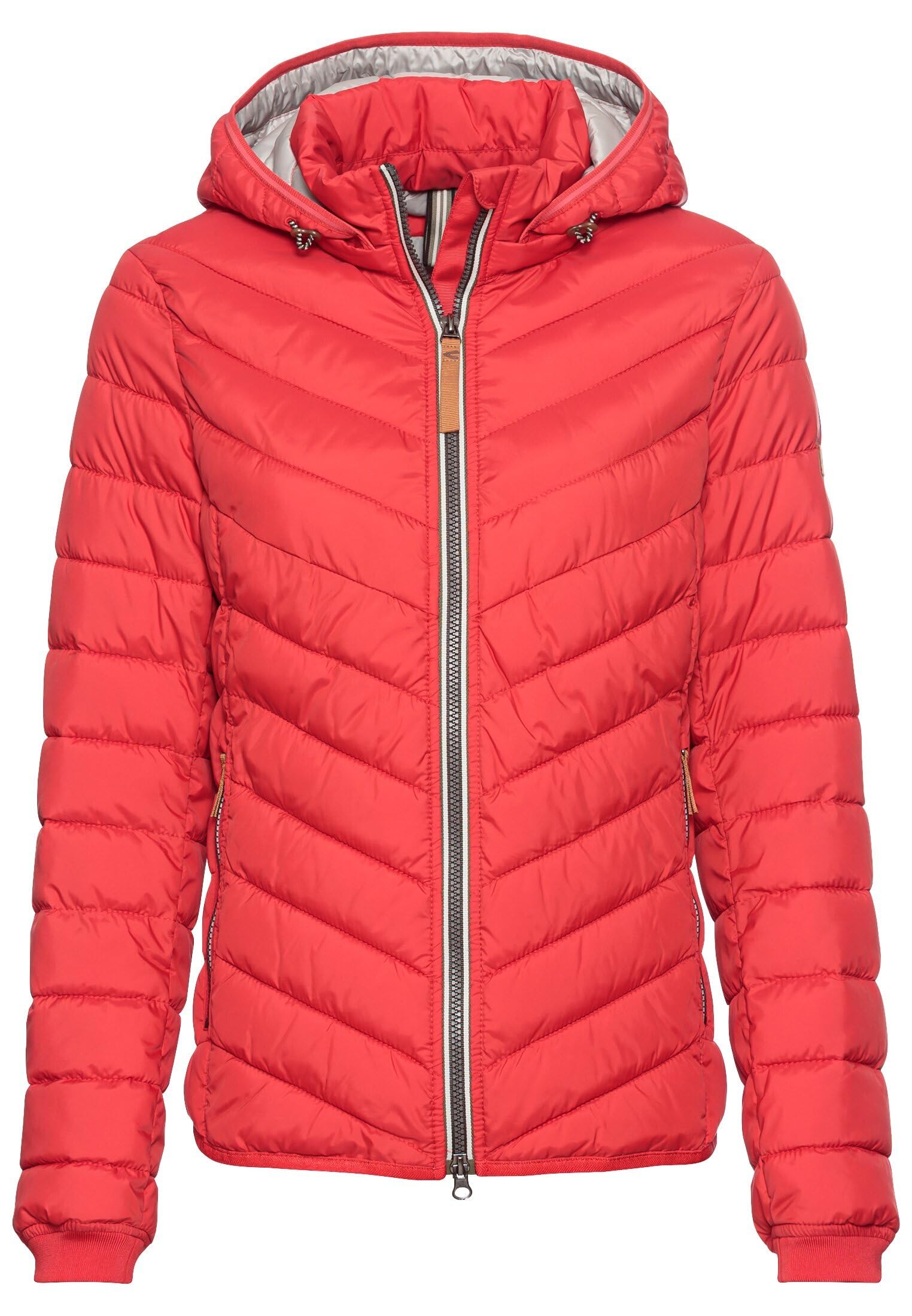 camel active Damen Steppjacke aus recyceltem Polyester