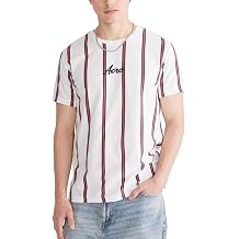 AEROPOSTALE Mens Aero Short Sleeve Striped Top