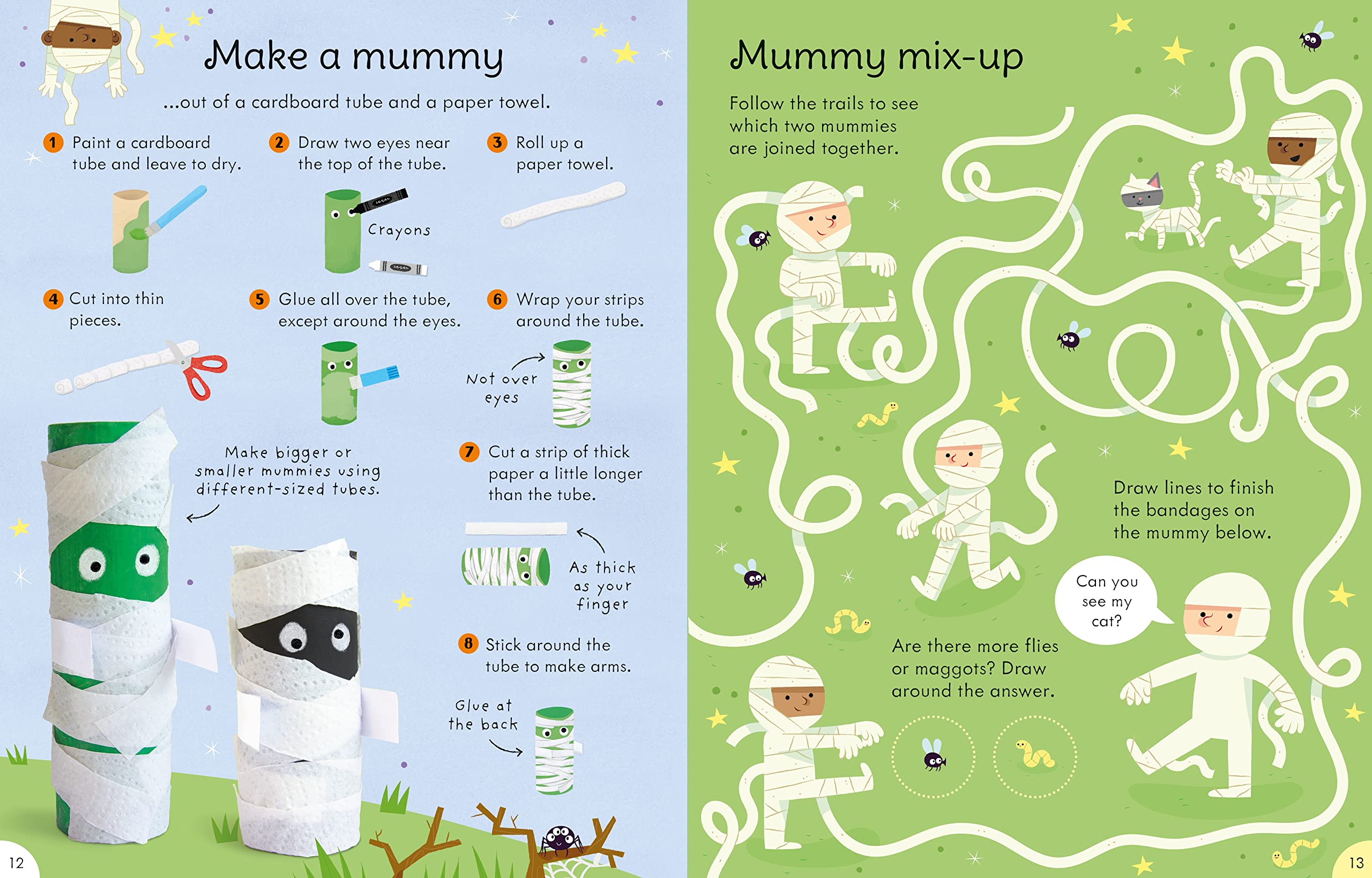 Halloween things to make and do: A Halloween Book for Kids