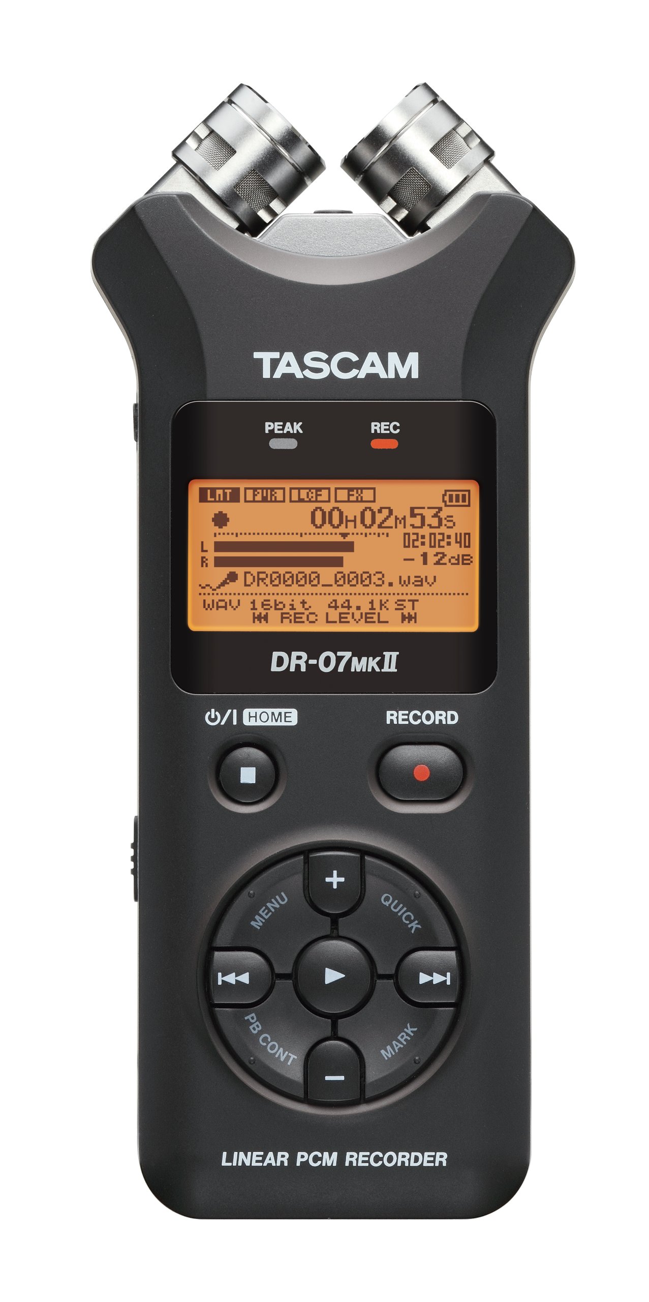 Amazon.co.jp: TASCAM リニアPCMレコーダー 24bit/96kHz対応 ブラック  