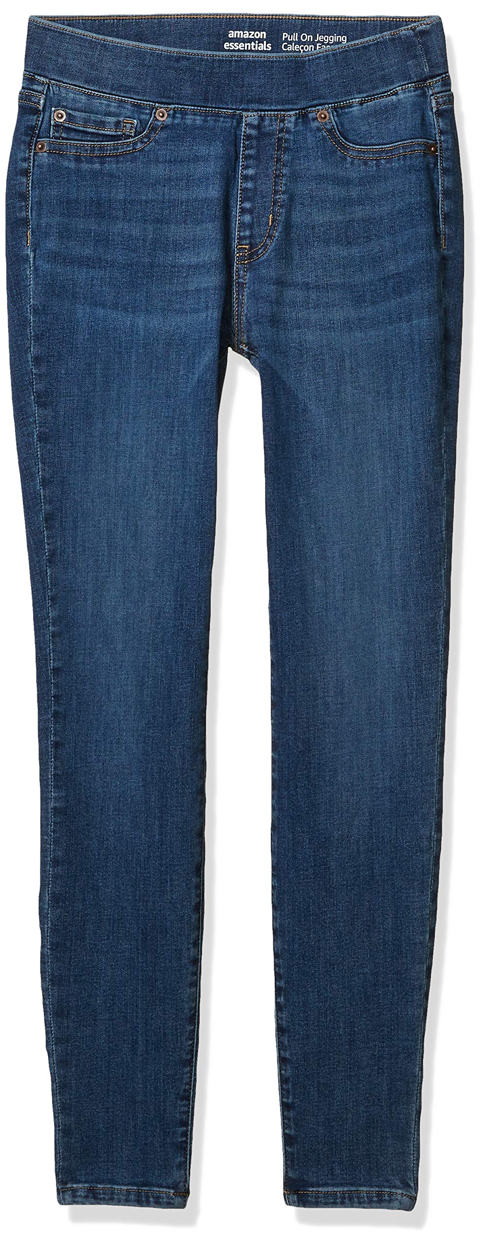 Amazon Essentials Jegging Elasticizzato Senza Zip a Vita Media - Colori Fuori Produzione Donna