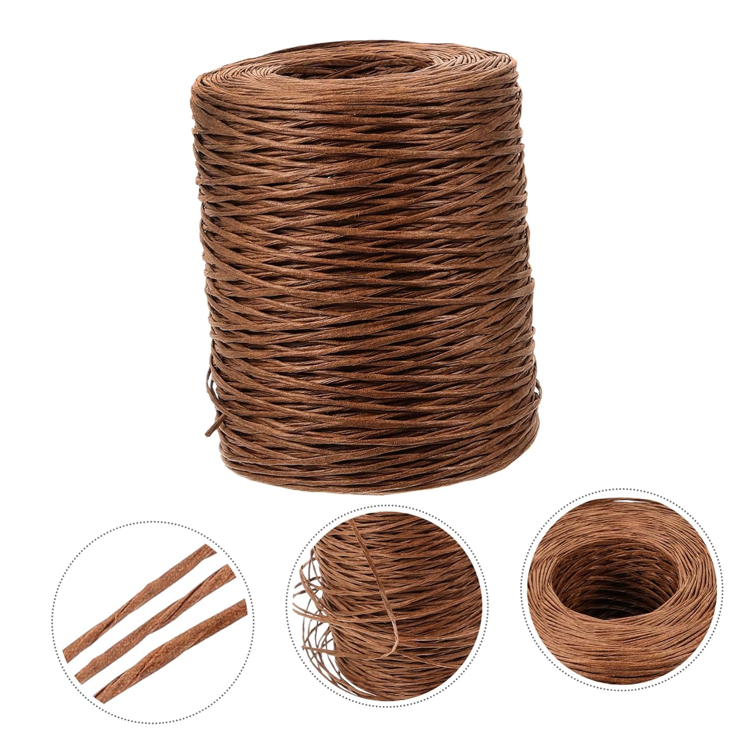 TEHAUX 1roll Floral Wire for Wreath Fixing Iron Wire for Christmas Decorations Floral Packing and Craft Projects Lightweight Easy to Store