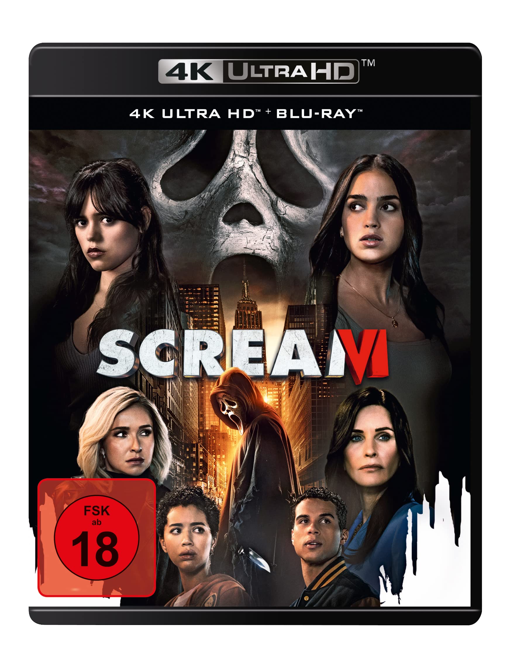 Scream 6 (+ Blu-ray) : Barrera, Melissa, Ortega, Jenna, Cox