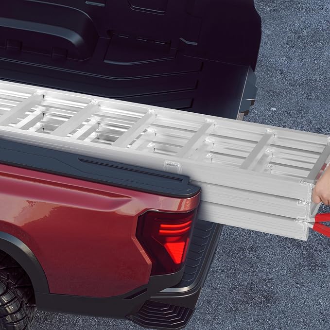 Rampas de carga plegables de aluminio para camioneta 1500 lbs miniatura 5