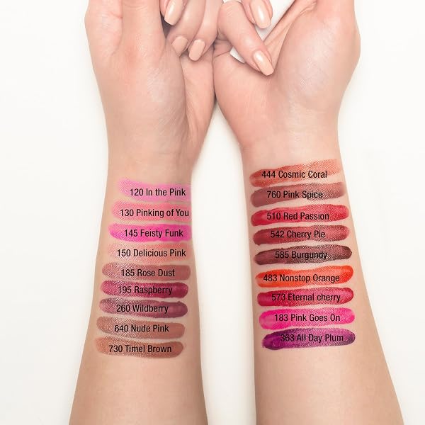 Maybelline New York Lippenstift, Super Stay 24H, Flüssig und langanhaltend, Nr. 640 Nude Pink, 5g - 2