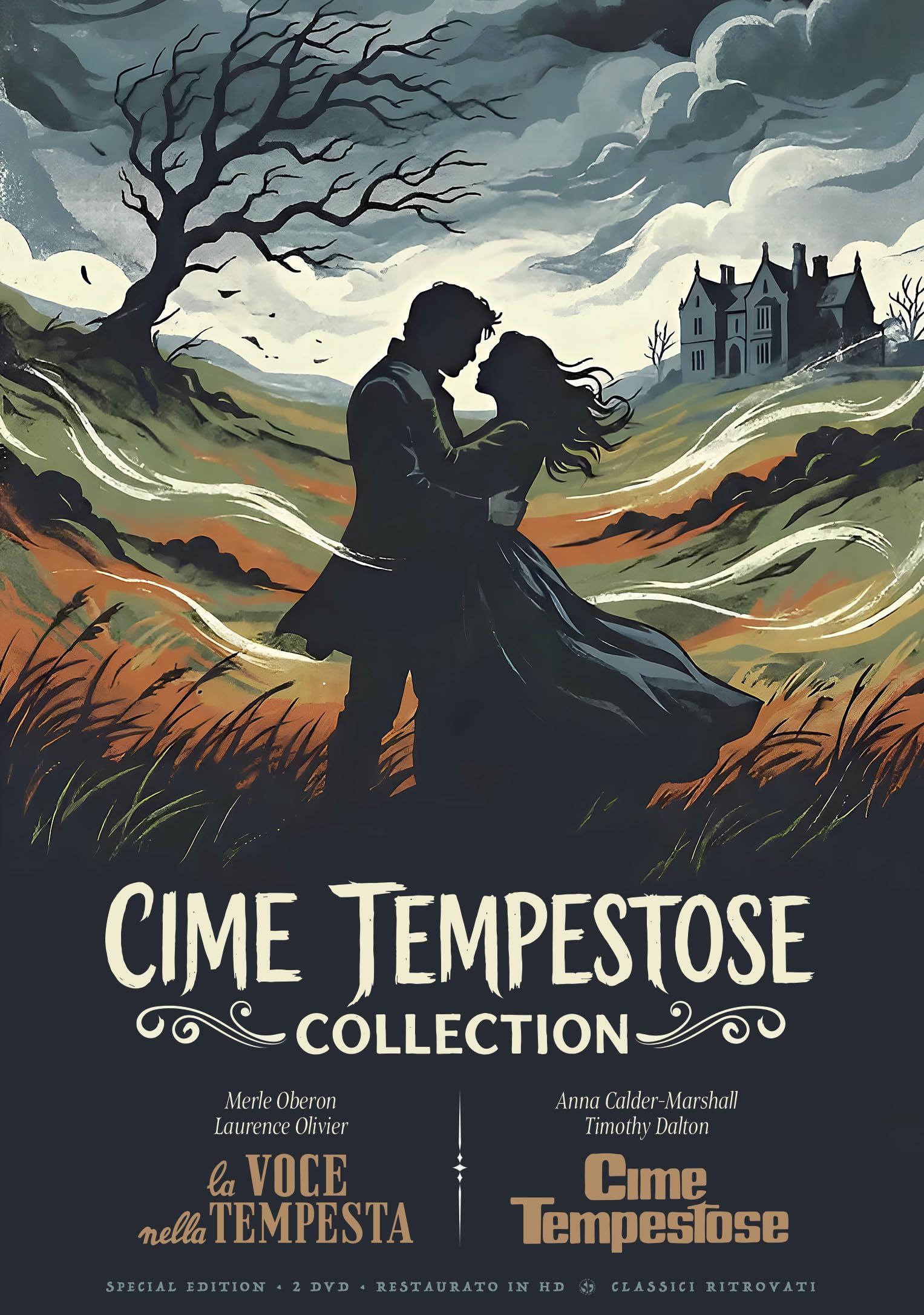 DVD Cime Tempestose para tardes de cine clásico en casa con la antología romántica remasterizada