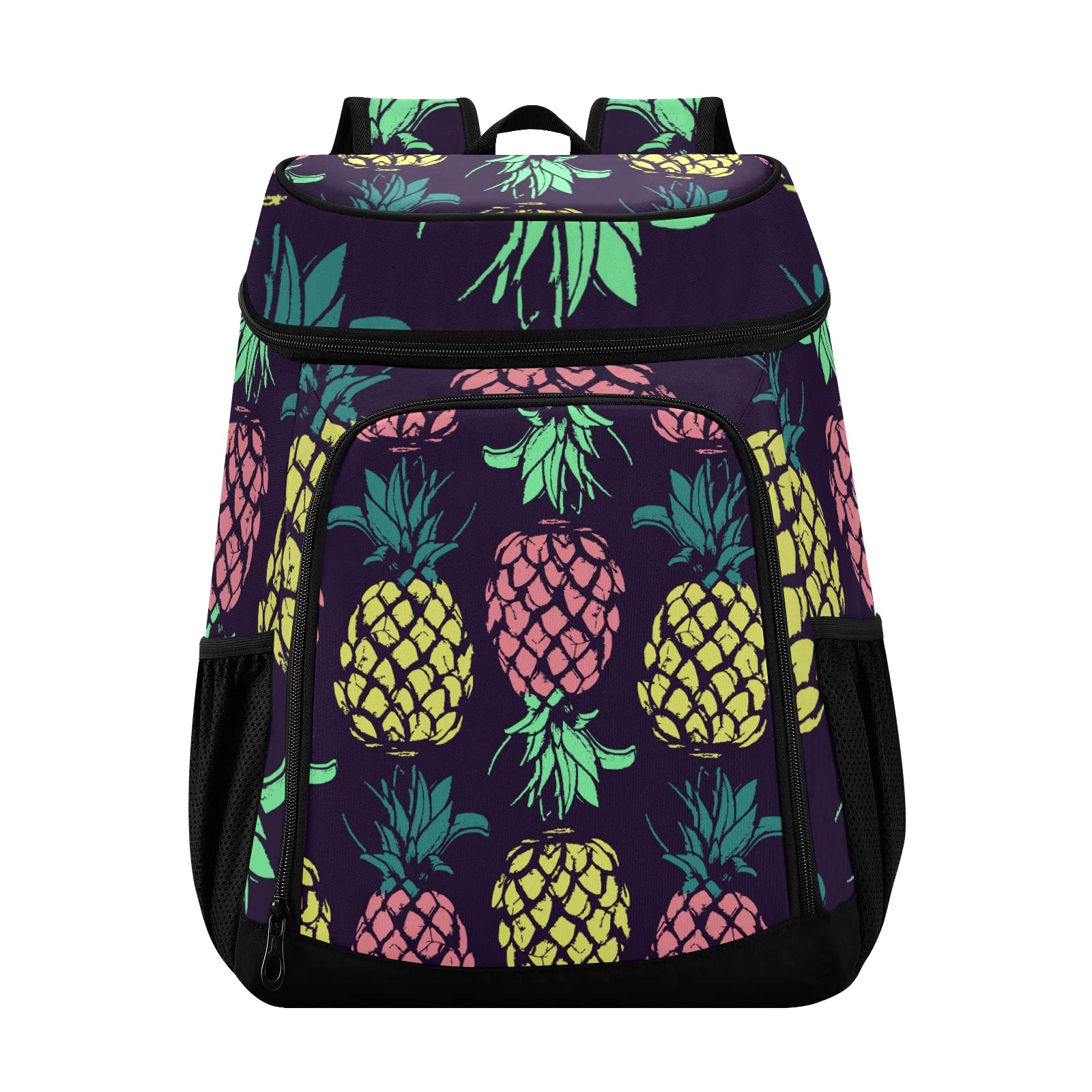 Portable Cooler Sun Squad Pineapple Backpack Cooler Sun Squad