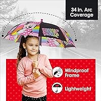 Vista 21 de Disney Paraguas para niños, Frozen/Princesa/Minnie Mouse para niños pequeños y niñas de 3 a 6 años