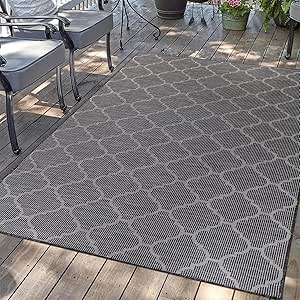 carpet city Outdoor Teppich Terrasse Wetterfest - 200x200 cm ...