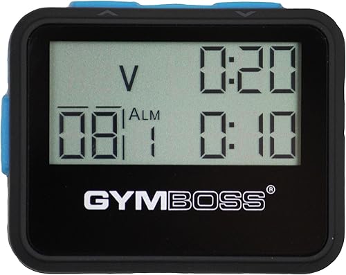 Miniatura 3 de Gymboss Temporizador de intervalos y cronómetro y correa de reloj - Paquete