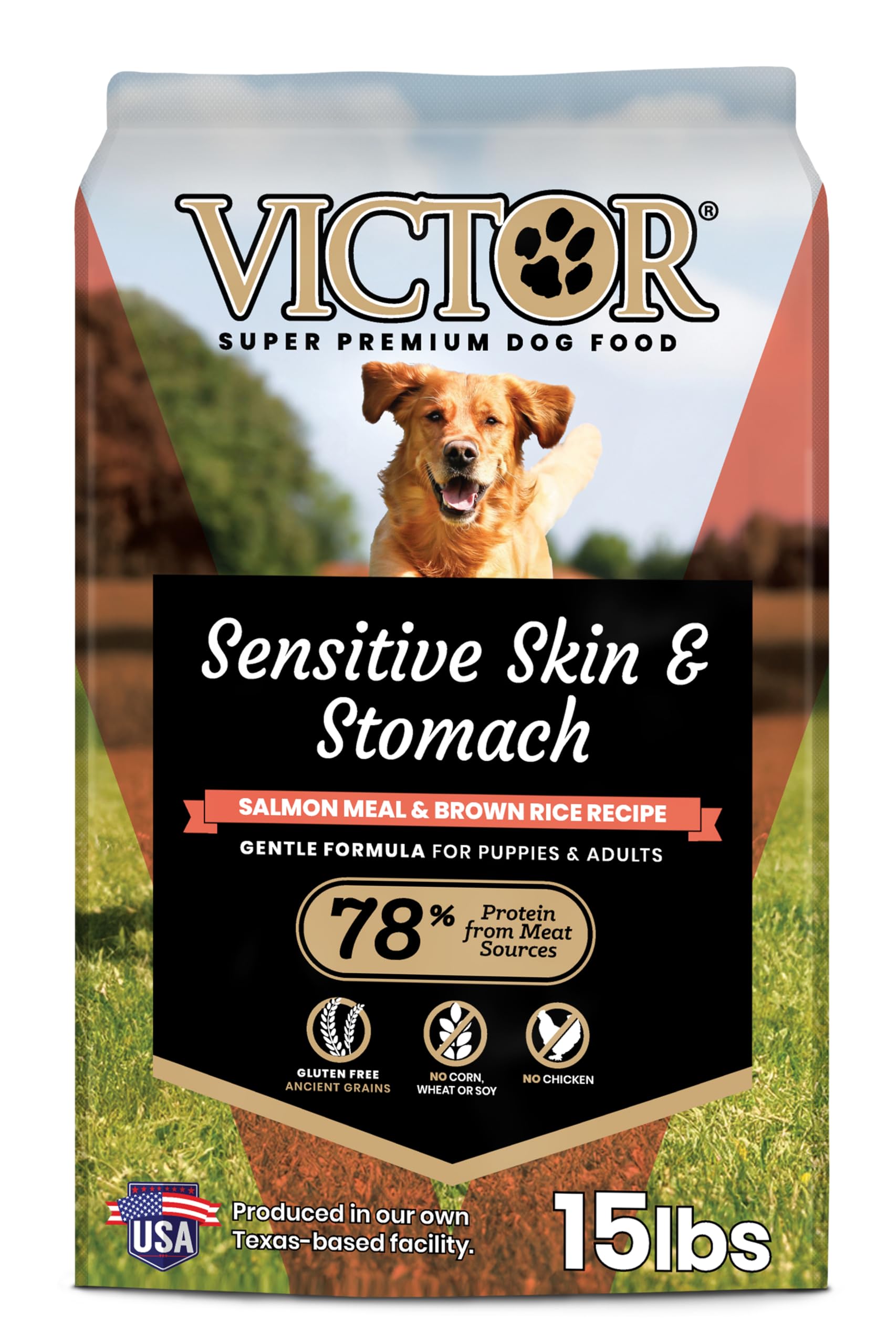VICTOR Super Premium Sensitive Skin and Stomach Salmon Dog Food