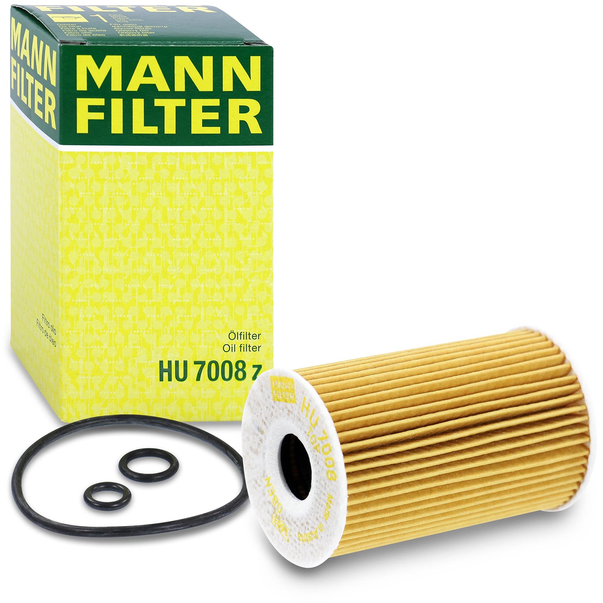 MANN-FILTER Inspektionspaket Filterset 1x Ölfilter, 1x Luftfilter, 1x Innenraumfilter (Aktivkohlefilter), 1x Kraftstofffilter, 1x Ölablassschraube, 1x Ölwechselanhänger,
