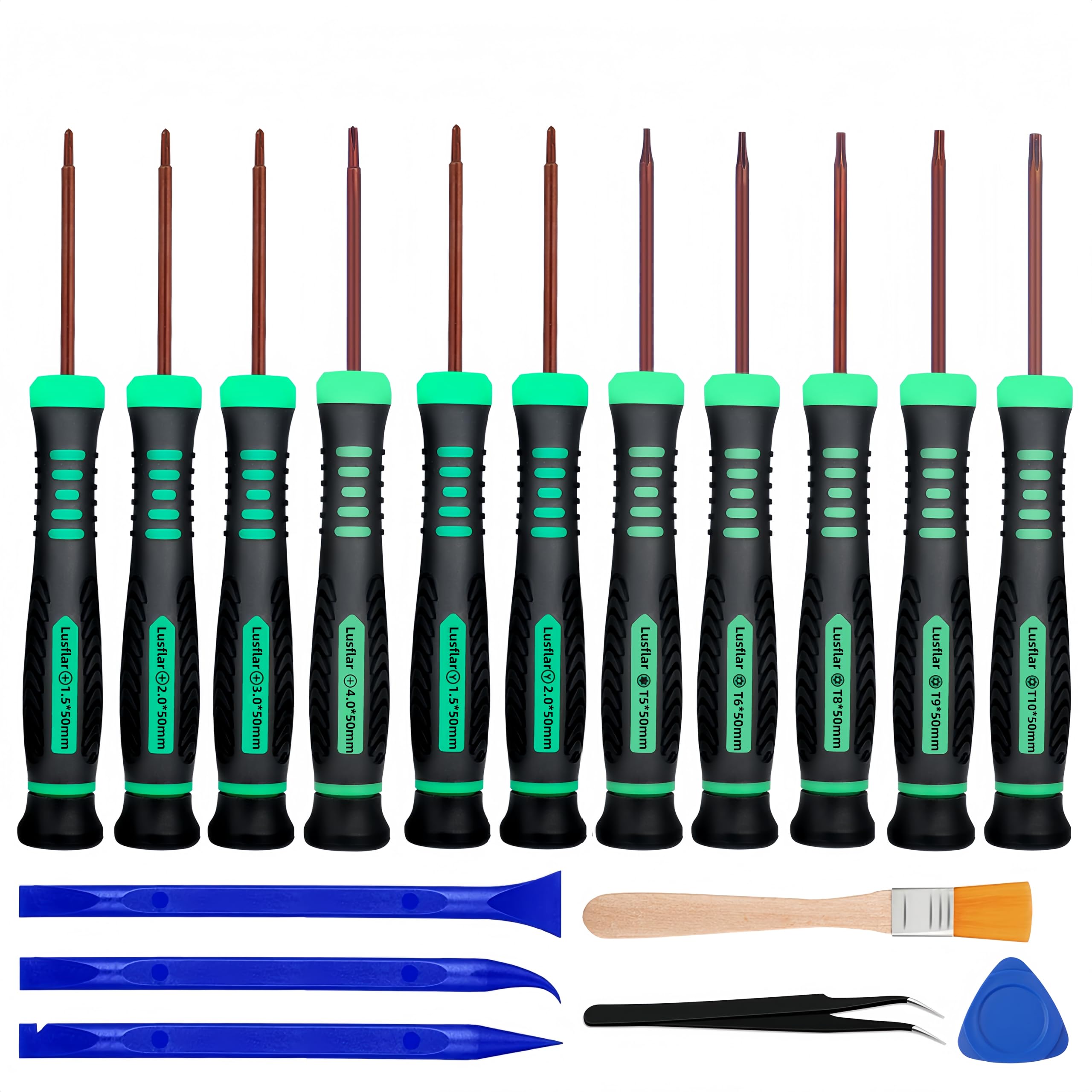 Präzisions-Schraubendreher-Set 17-teiliges Magnetisch Phillips Y-Form SternSchraubendreher Schraubenzieher-Set Geeignet für die Reparatur elektronischer Geräte wie Switch, PS3/4/5, Xbox Drohnen