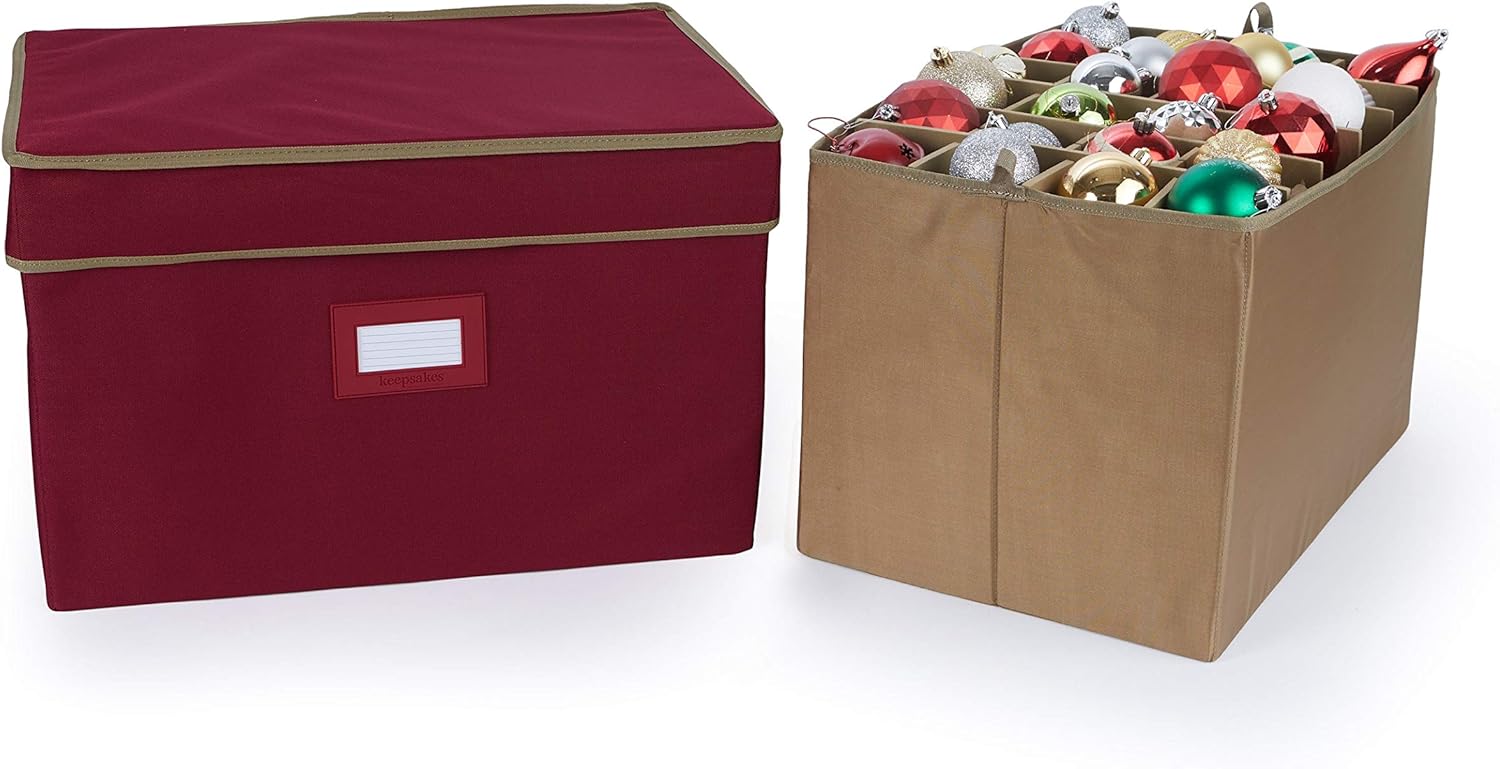 Covermates Keepsakes Adjustable Ornament Storage Box