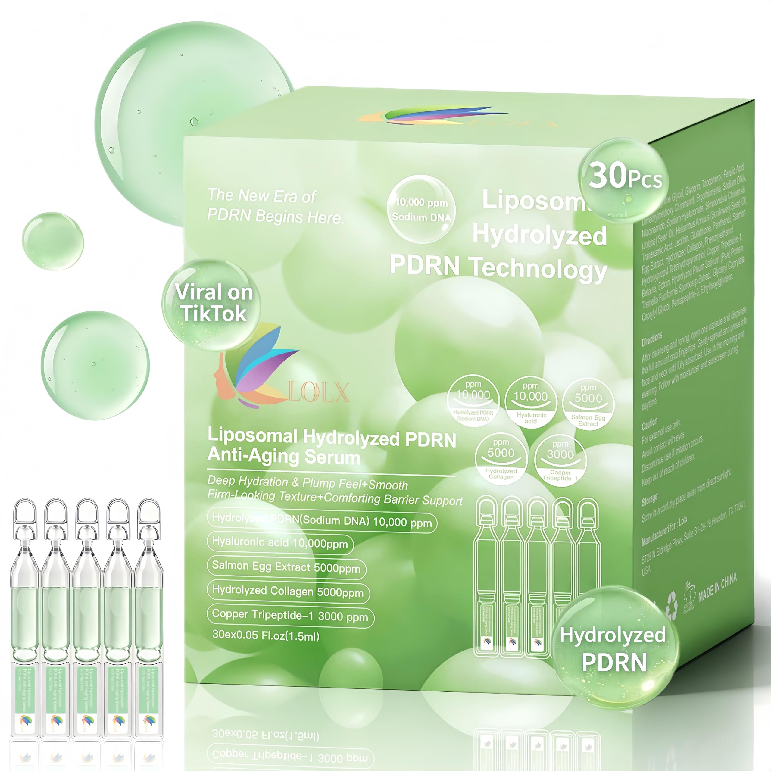 LOLX Liposomal PDRN Serum