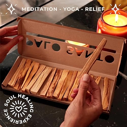 Miniatura 4 de Palitos de Palo Santo de 1 libra a granel de manchas al por mayor de alta resina natural certificado de Perú (NO Ecuador). Cosechados éticamente