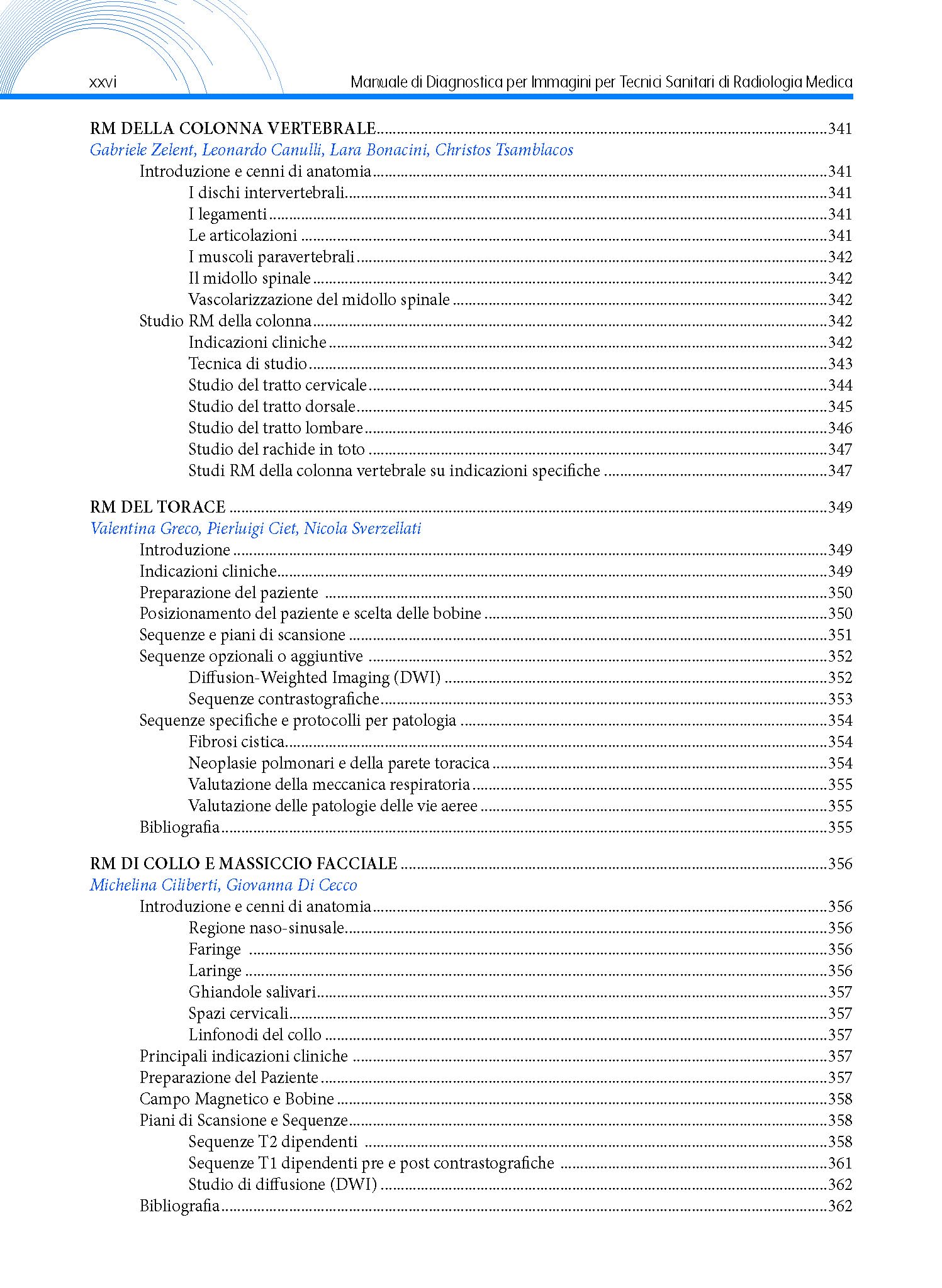 Manuale di diagnostica per immagini per tecnici sanitari di radiologia medica