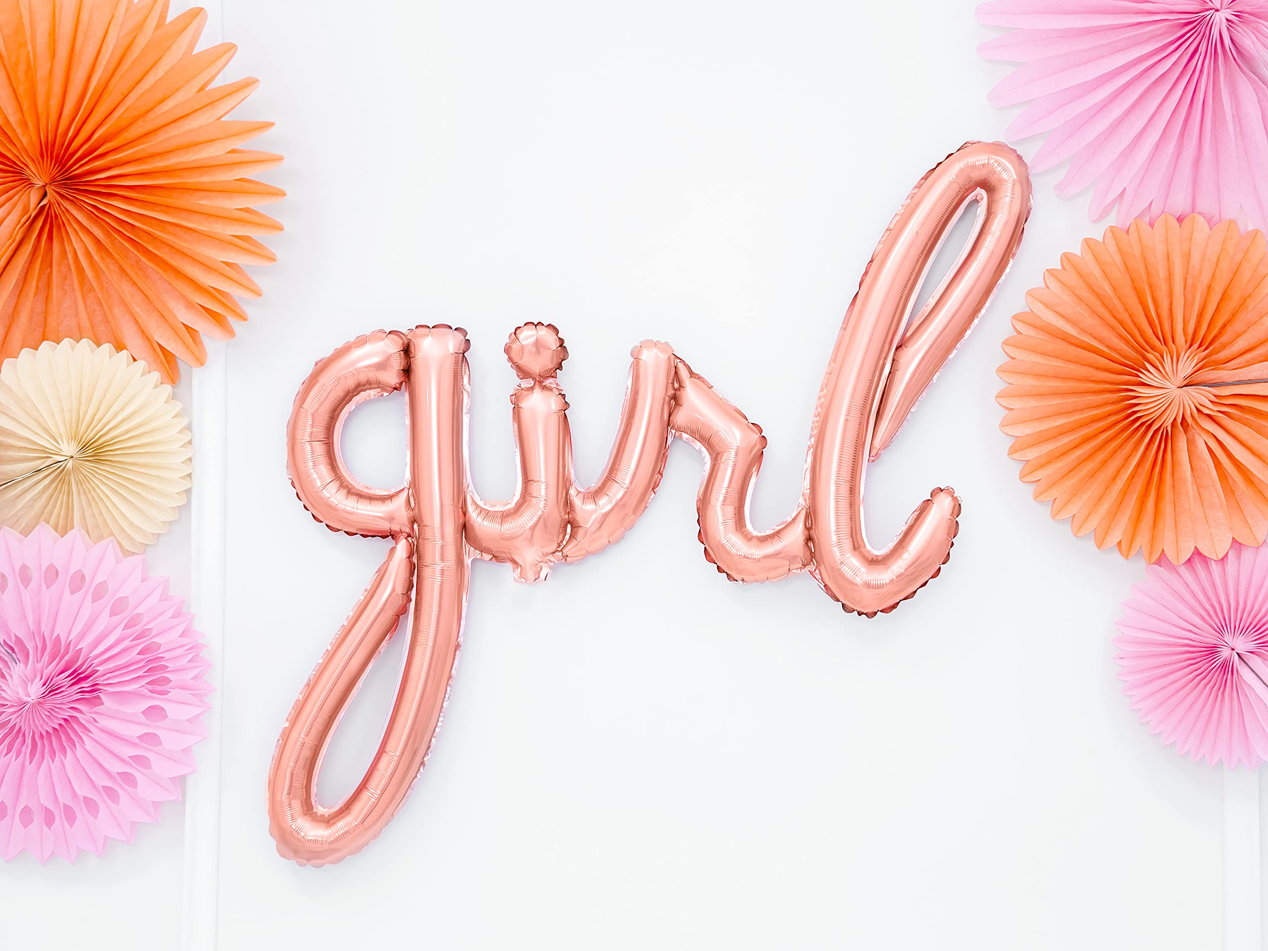 Folienballon 'Baby' – Rosa-Gold, 77x70 Cm, Für Babyparty & Gender Reveal