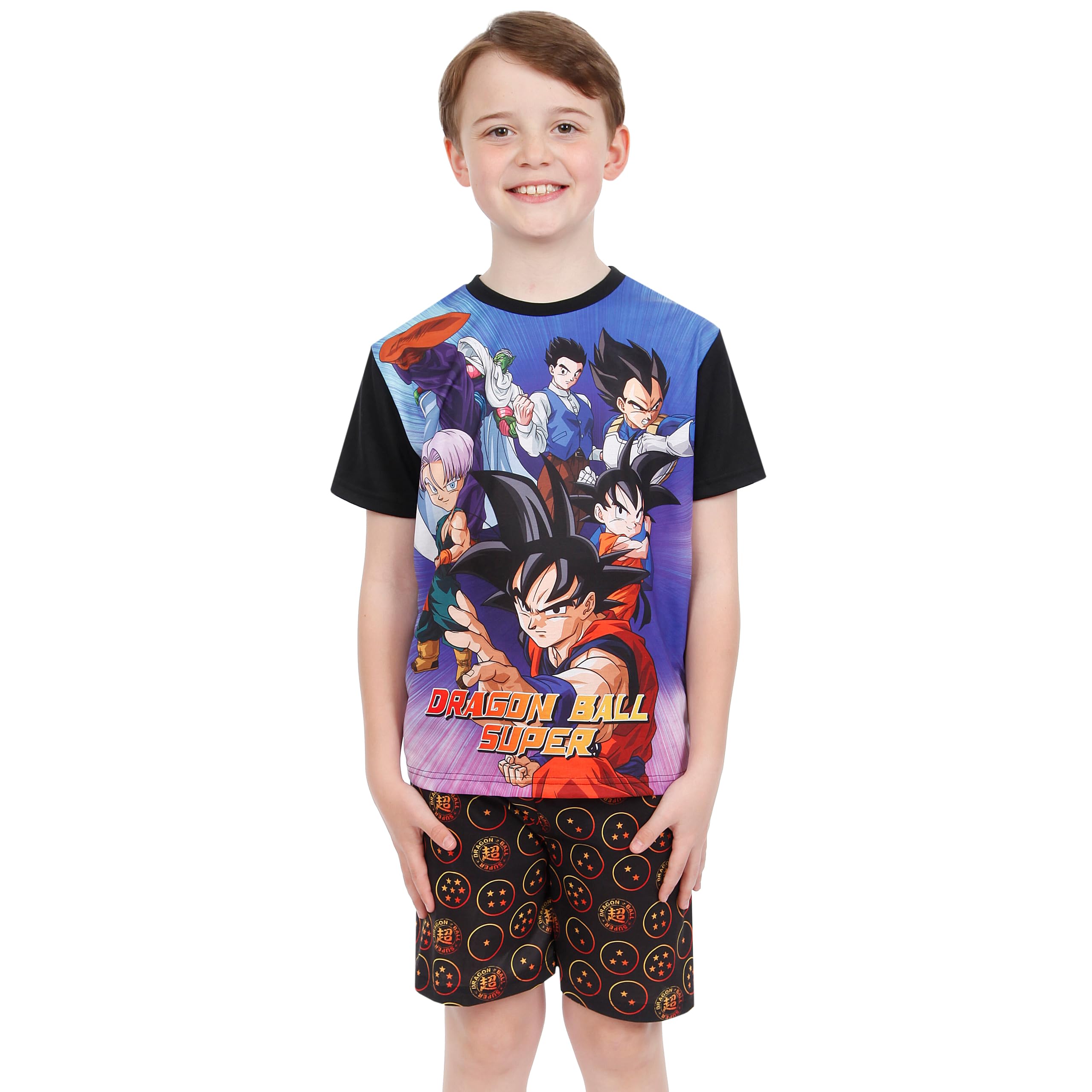Dragon Ball Z Pigiama Goku Pigiama Bambino | Pigiamone Anime Dragon Ball | Pigiami Ragazzo Estivo