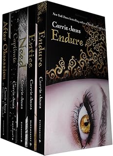 SHAKLAK Carrie Jones Collection 5 Books Set (Endure, Entice, Need, Captivate, After Obsession)