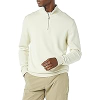 Amazon Essentials Maglione con Cerniera sul Collo in Cotone 100% Uomo