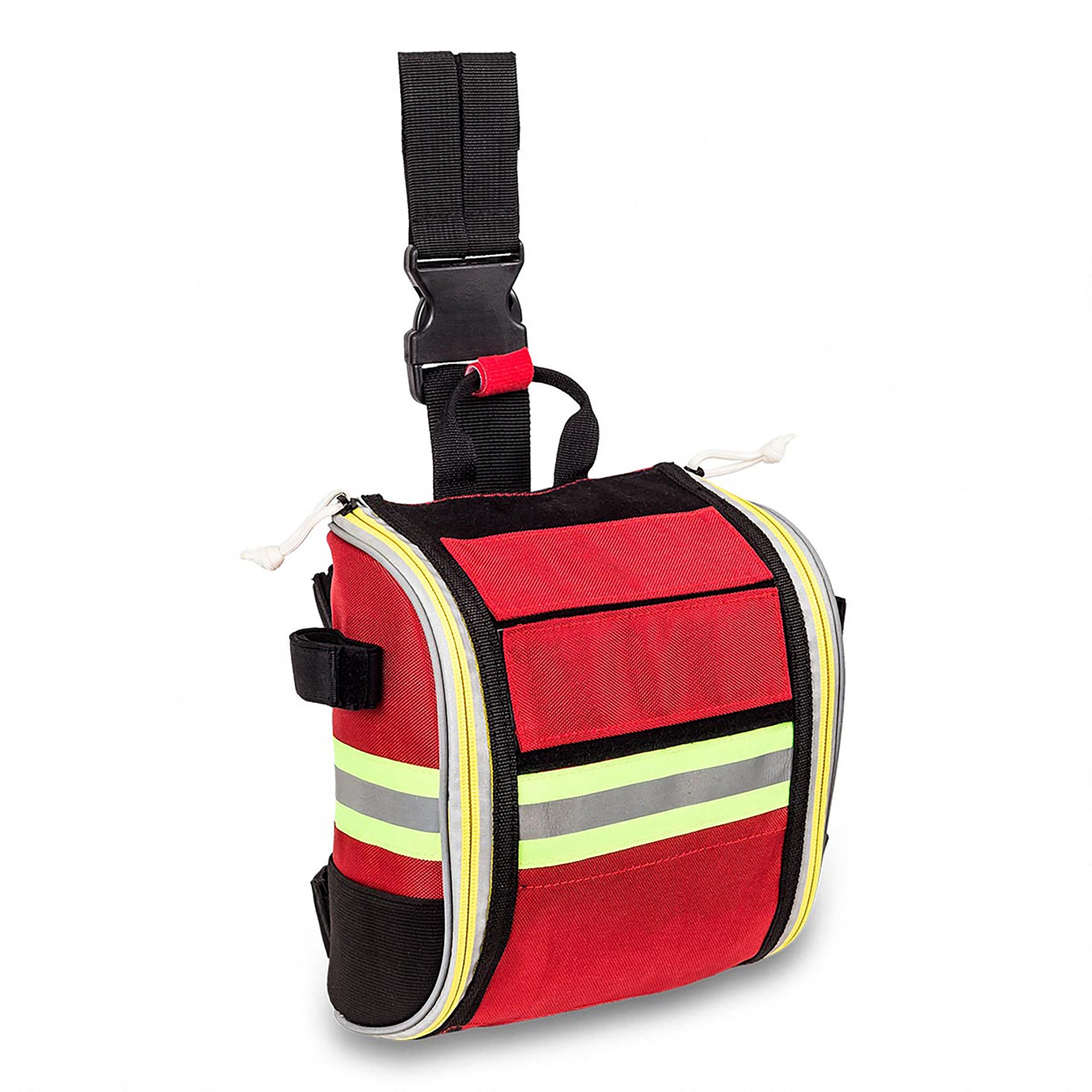 ELITE BAGS Quickaid's Botiquín Paramédico Pernera Molle, Poliamida Rojo Quickaid's Botiquín Paramédico Pernera Molle, Poliamida Rojo, Sin género, Rojo, Talla única
