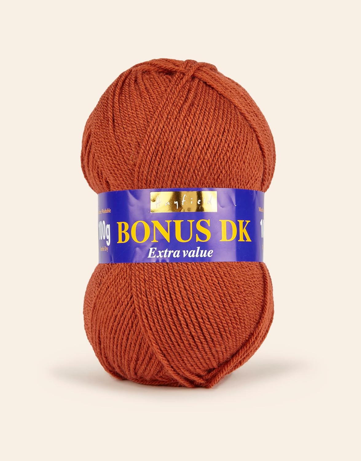 Hayfield Bonus DK Double Knitting Yarn, Russet (557), 100g by Sirdar