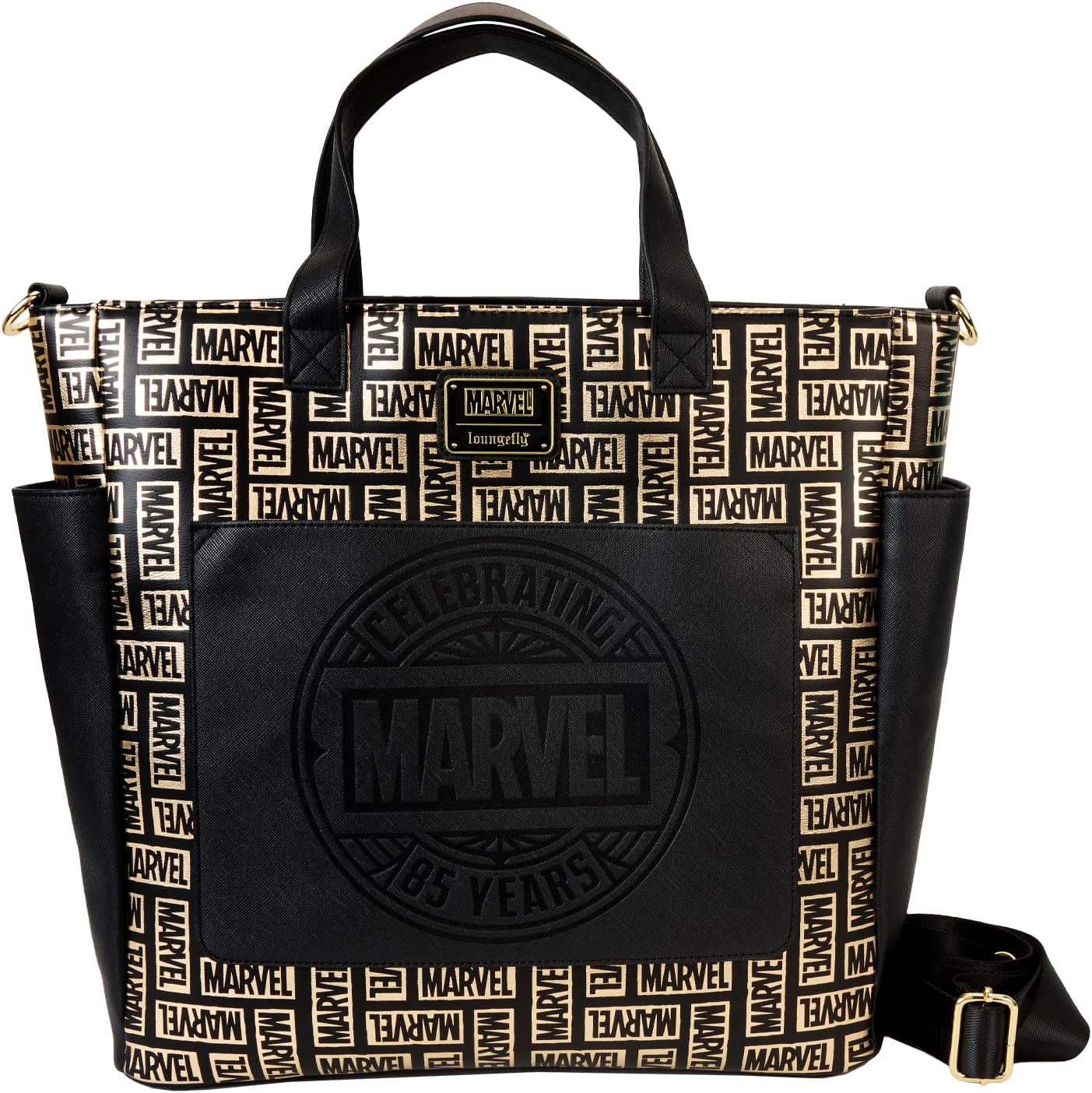 Loungefly Marvel Logo Convertible Backpack & Tote Bag