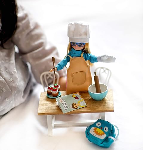 Miniatura 6 de Lottie Juego de ropa de muñeca Cake Bake con accesorios para jugar a cocinar