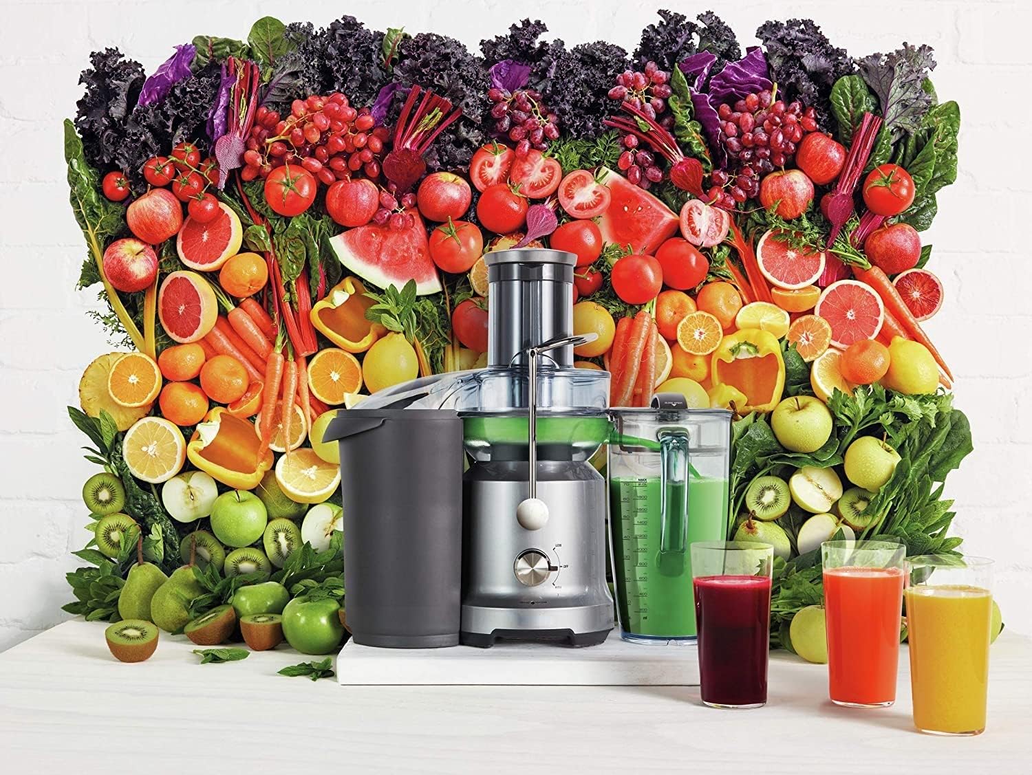 Juice Fountain Cold Centrifugal Juicer, Silver