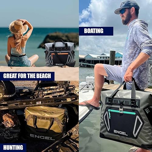Miniatura 9 de Engel HD30 - Enfriador de mano suave de alto rendimiento, duradero, a prueba de fugas, portátil para campamento, pesca, portón trasero y actividades