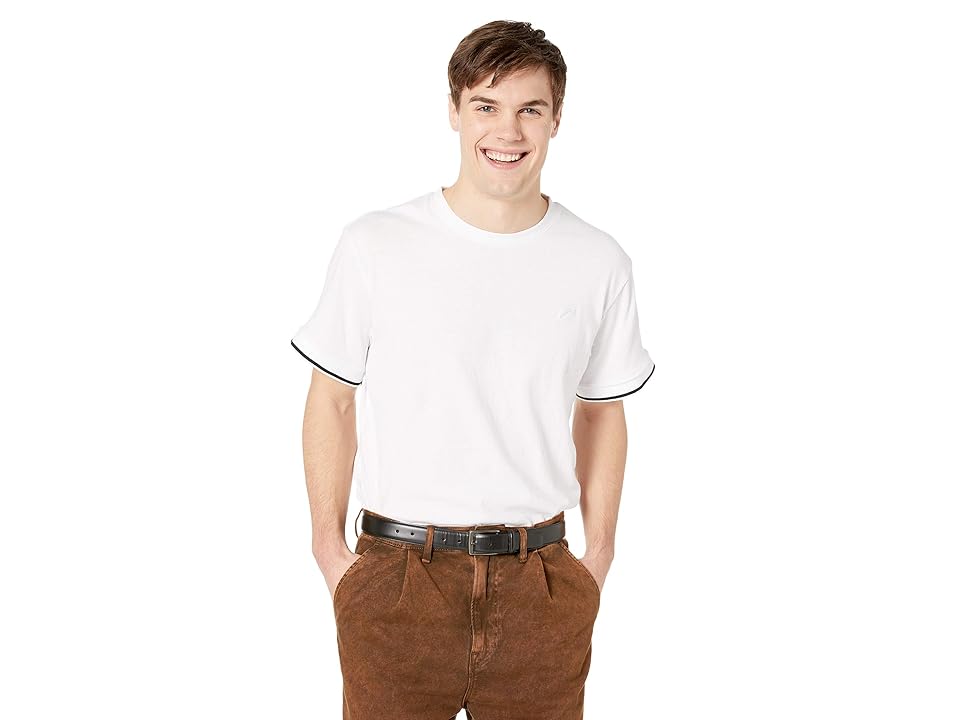 

Publish Oswal Short Sleeve Knit (White) Men's Clothing