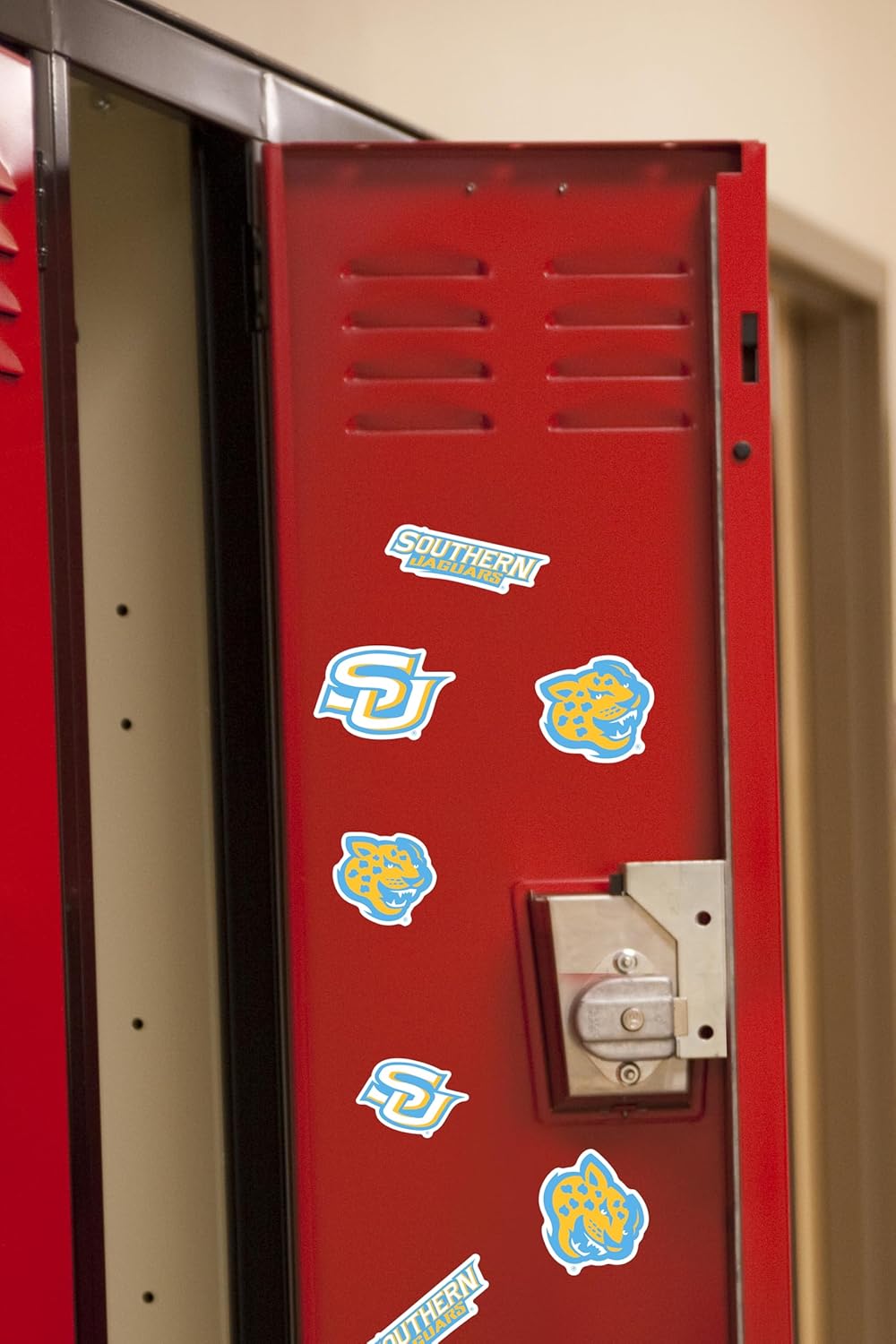 Southern University Spirit Logo Vinyl Large Deluxe Stickers Variety Pack - Laptop, Water Bottle, Scrapbooking, Tablet, Skateboard, Indoor/Outdoor - Image 4