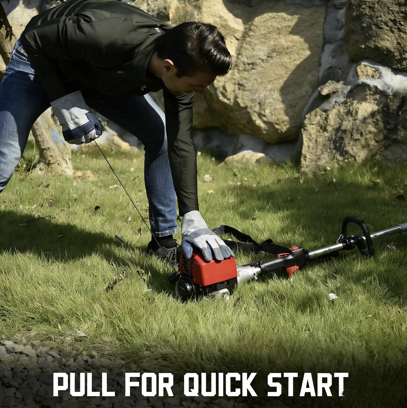 ガーデンソー Amazon.com : Gx35 Gasoline 4 Cycle 7 in 1 Weed Eater Lawn Mower