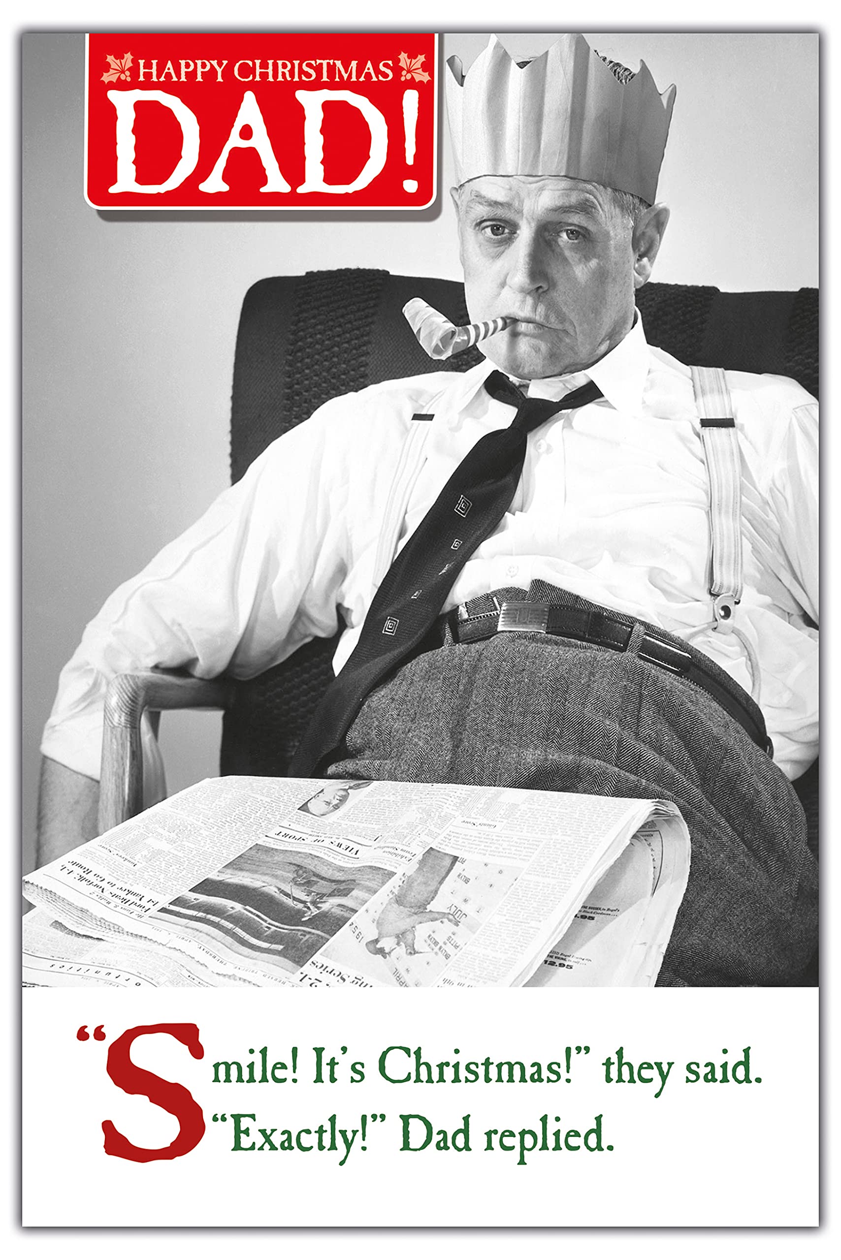 Dad Christmas Card, Funny Christmas Cards Dad, Xmas Card For Dad, Dad Christmas Card For Him Funny, Christmas Card Dad, Dad Christmas Cards, Christmas Cards For Dad, Humorous Christmas Card