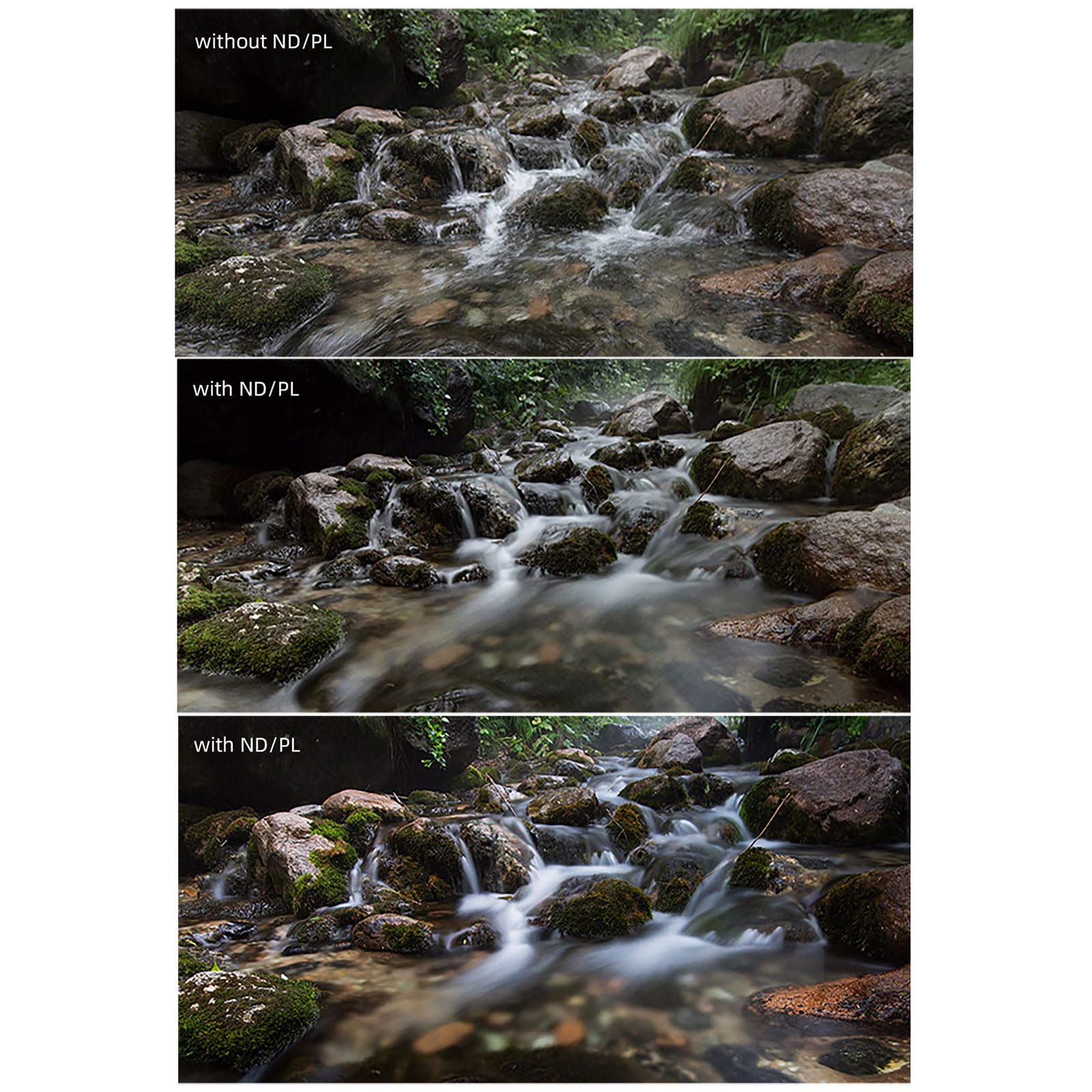 Filtro de lente magnético para cámara Pocket 3 MCUV CPLs ND8 ND16 ND32 ND64