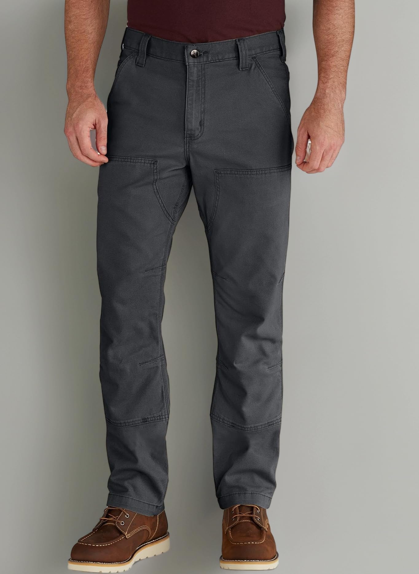 Men's Rugged Flex Rigby Double Front Pants Work Utility - Pants