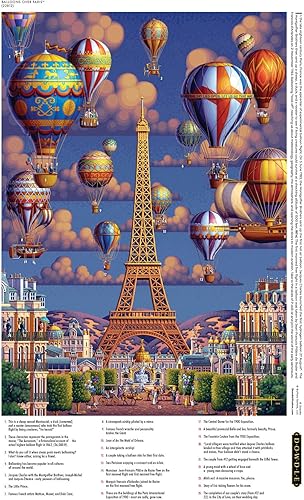 Miniatura 5 de Buffalo Games - Dowdle - Globos sobre París - Rompecabezas de 300 piezas para adultos, rompecabezas desafiante perfecto para noches de juego - El